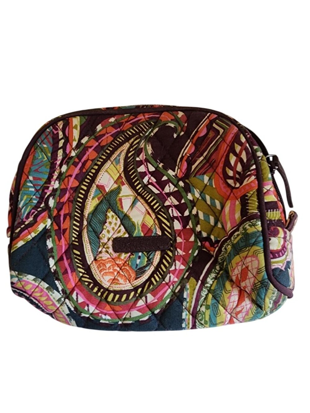 Vera Bradley Heirloom Paisley Cosmetic Travel Bag